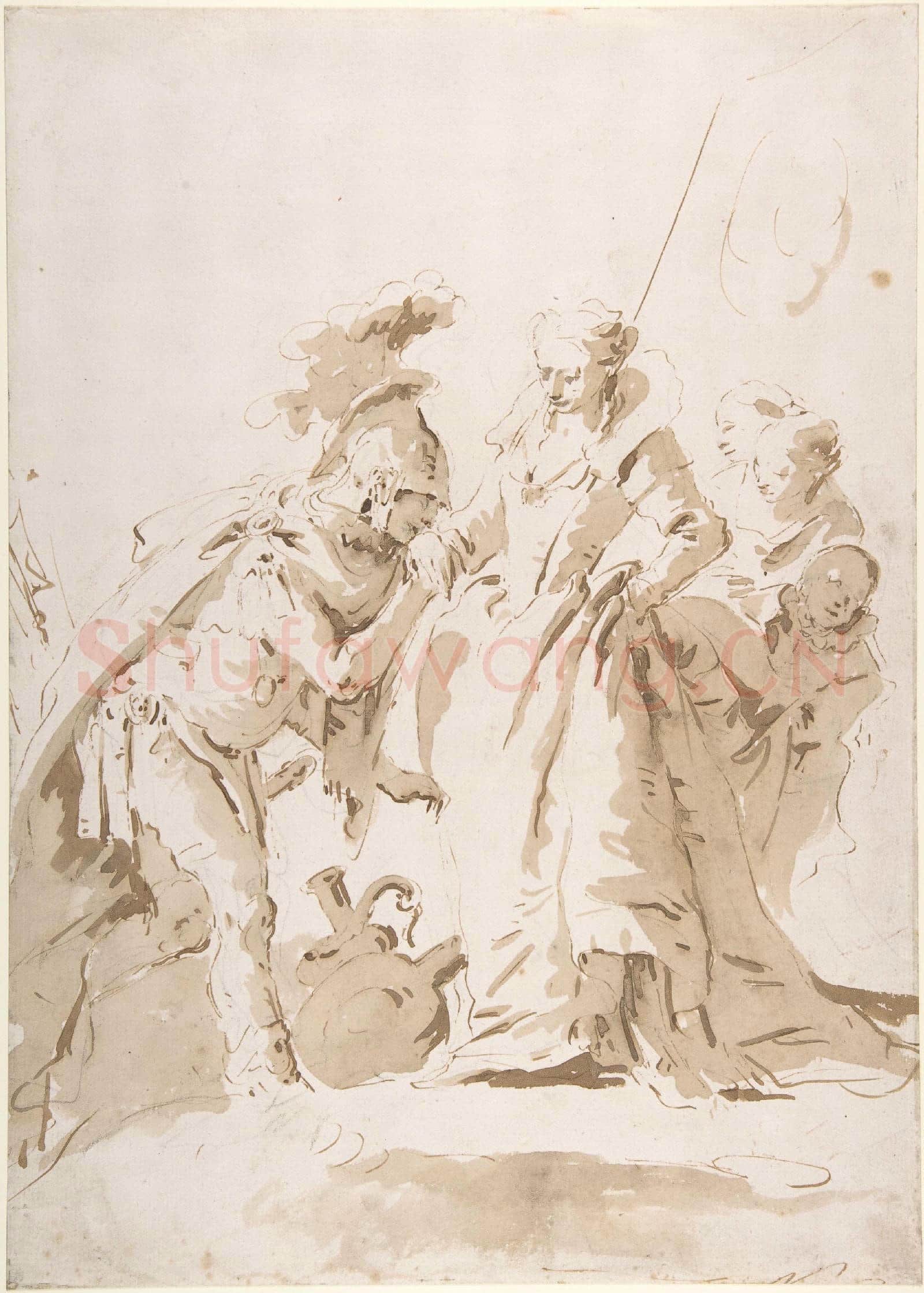 Giovanni Battista Tiepolo-The Meeting of Anthony and Cleopatra.tif