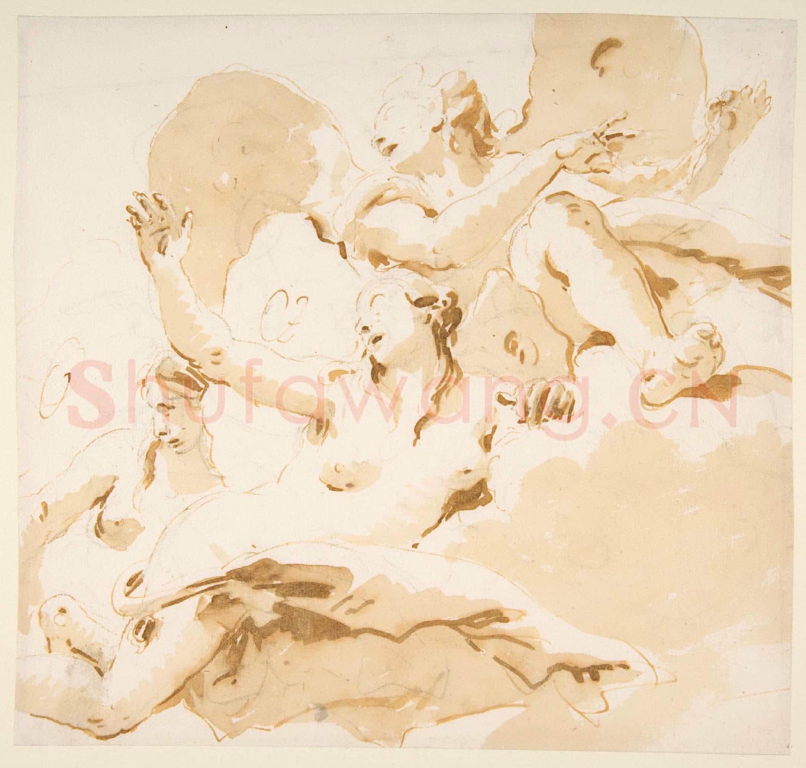 Giovanni Battista Tiepolo-Three Winged Female Figures.tif