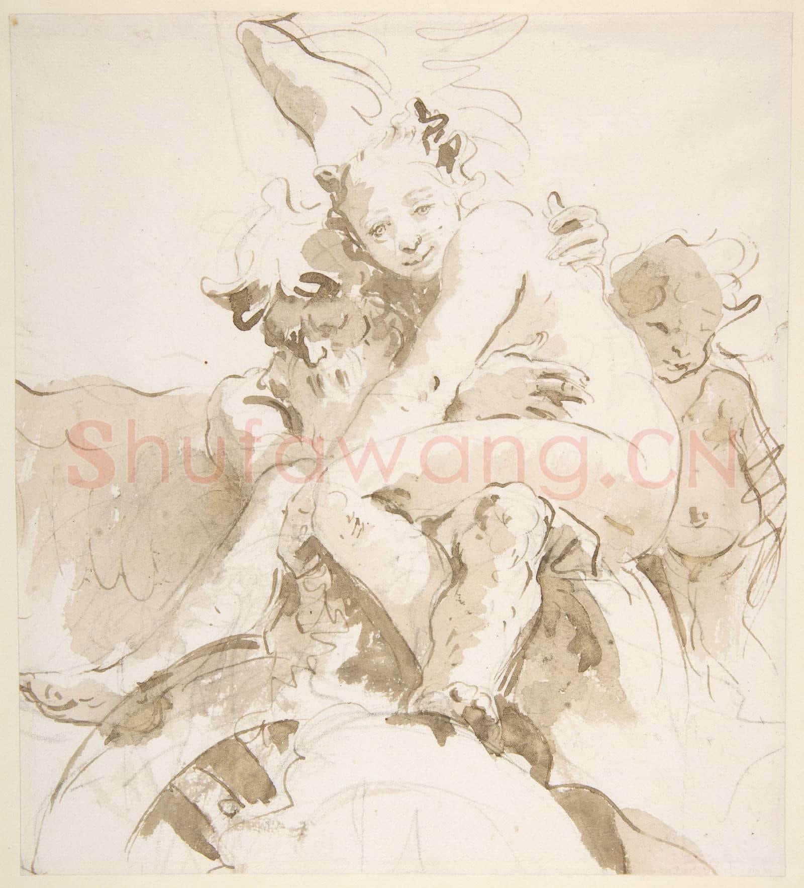 Giovanni Battista Tiepolo-Time Holding a Nude Woman.tif
