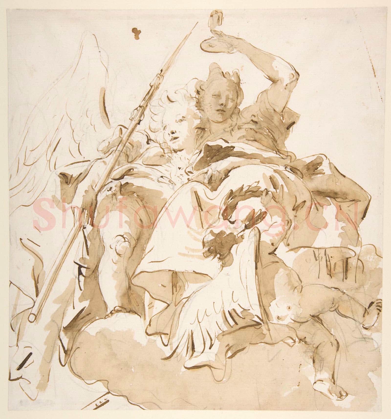 Giovanni Battista Tiepolo-Virtue and Nobility.tif