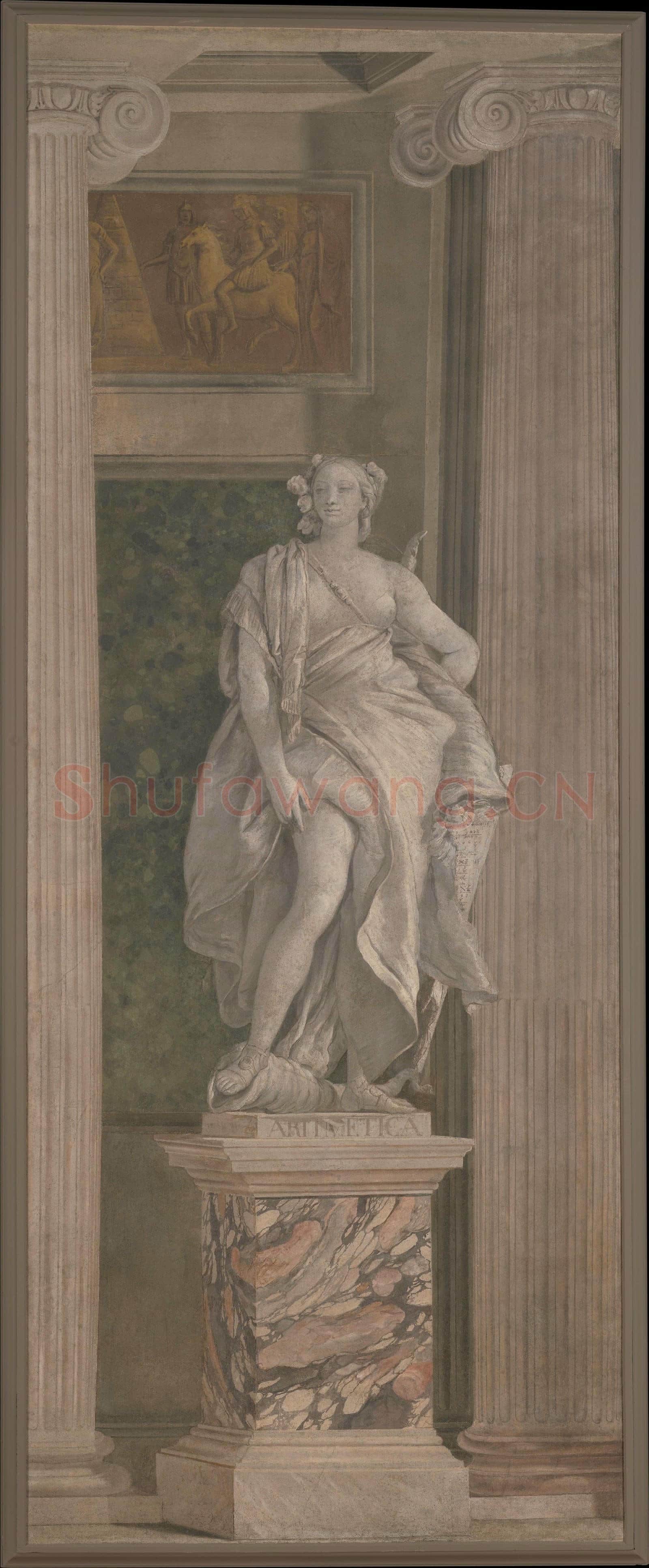 Giovanni Battista Tiepolo and Workshop-Arithmetic.tif