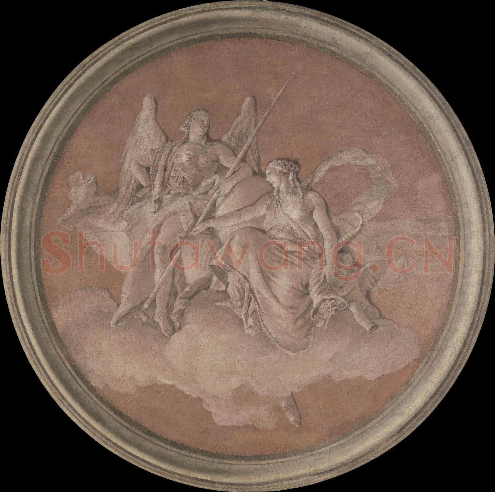 Giovanni Battista Tiepolo and Workshop-Virtue and Abundance.tif