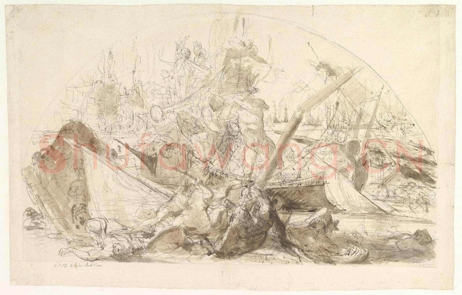 Giovanni David-The Naval Battle of Meloria.tif