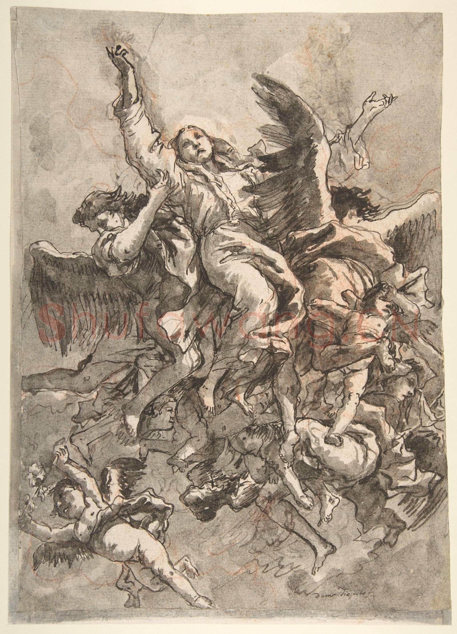 Giovanni Domenico Tiepolo-The Assumption of the Virgin.tif