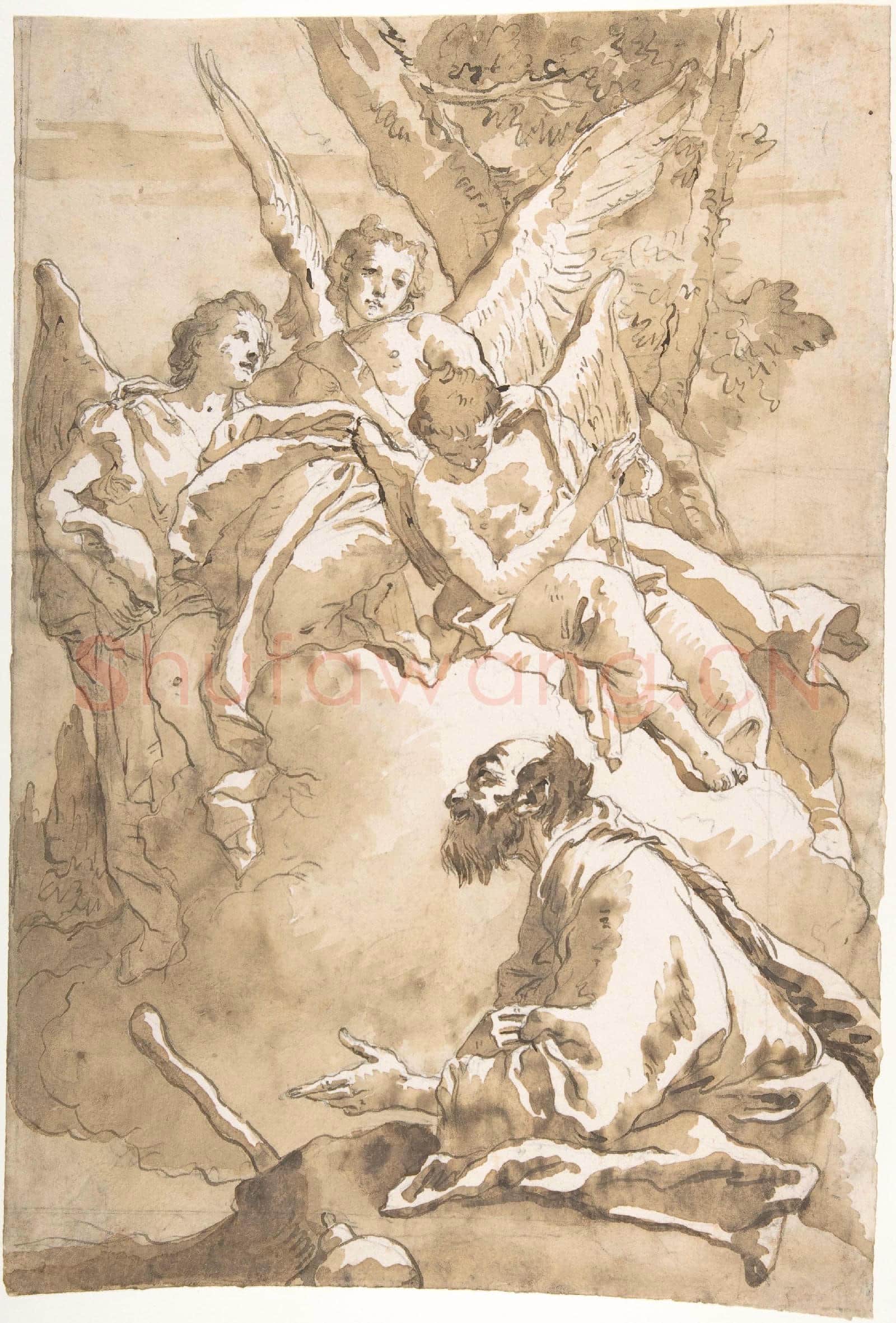 Giovanni Domenico Tiepolo-The Three Angels Appearing.tif