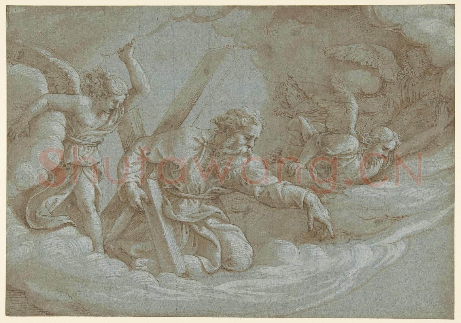 Giulio Romano-Apparition of Saint Andrew in Glory.tif