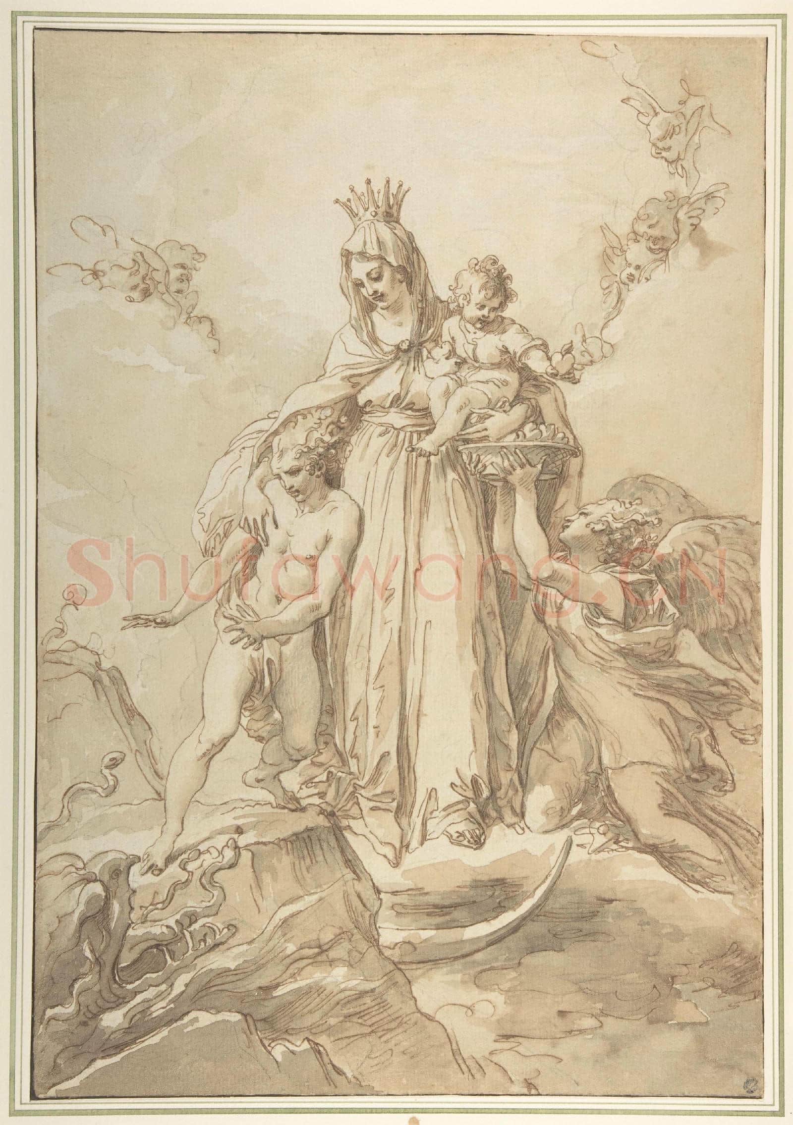 Giuseppe Cades-The Virgin Immaculate with the Christ Child.tif