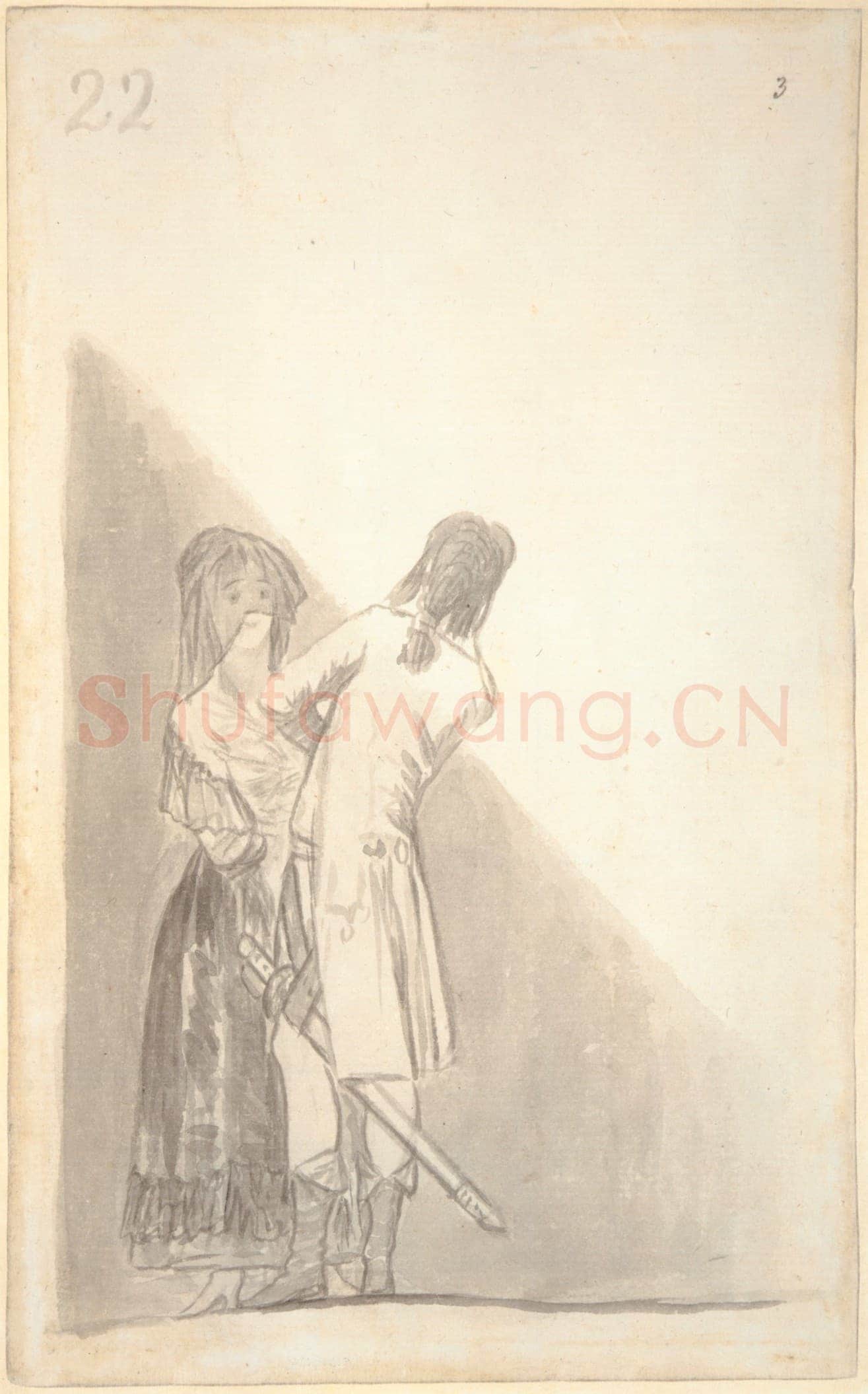 Goya-Maja and an Officer.tif