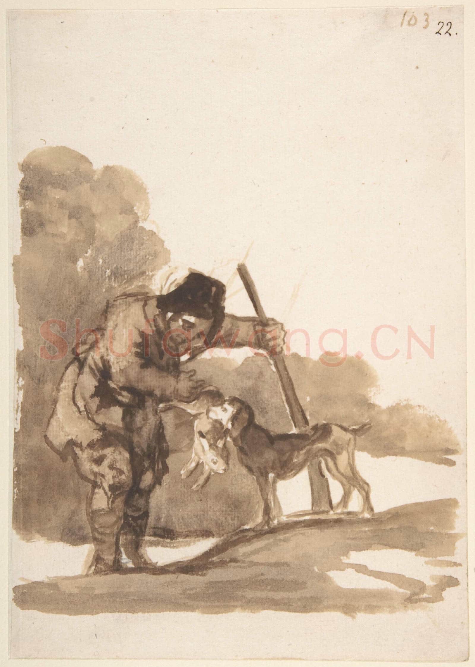 Goya-Rabbit Hunter with a Retriever, from Images.tif