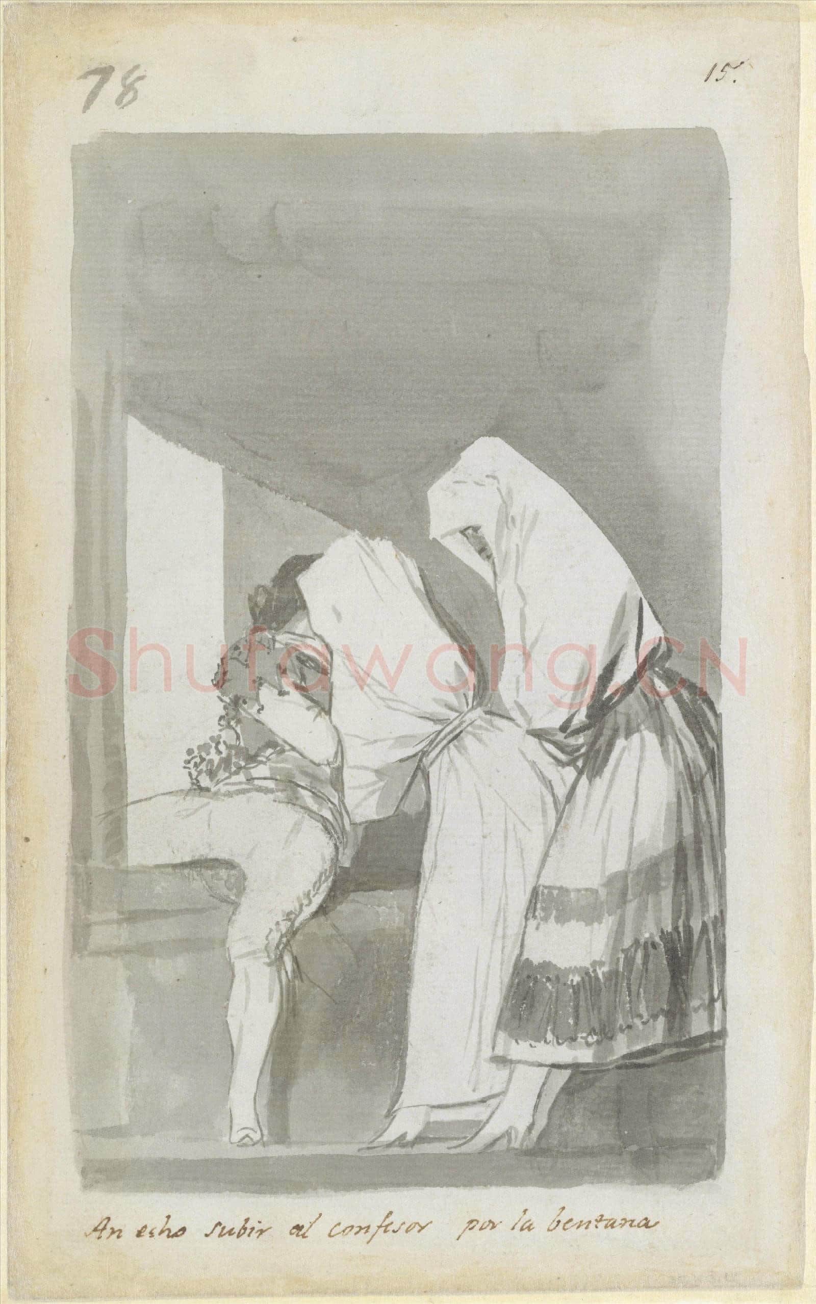 Goya-They Got the Confessor to Climb in by the Window.tif