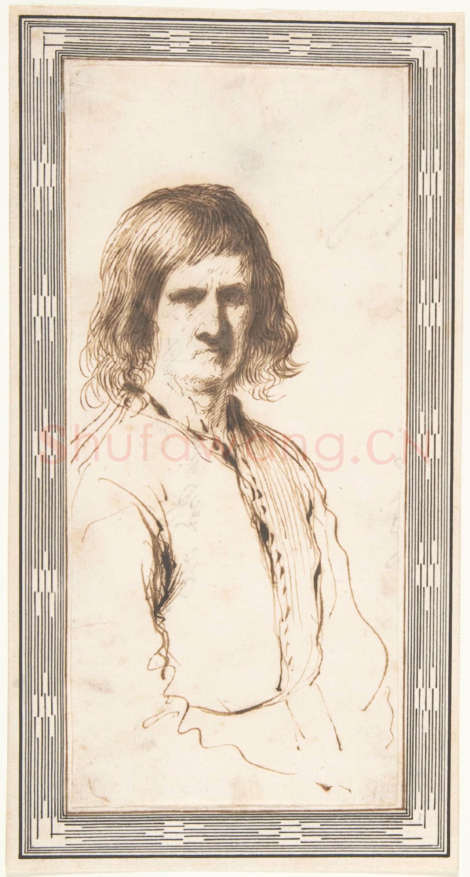 Guercino-Portrait of Morose Man in Half-Length.tif