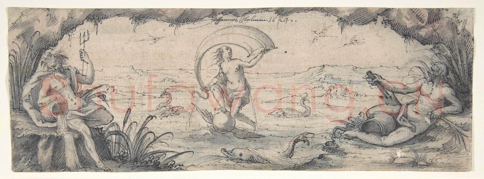 Hans Jakob Ebelmann-An Allegory of Fortune with Two River Gods.tif