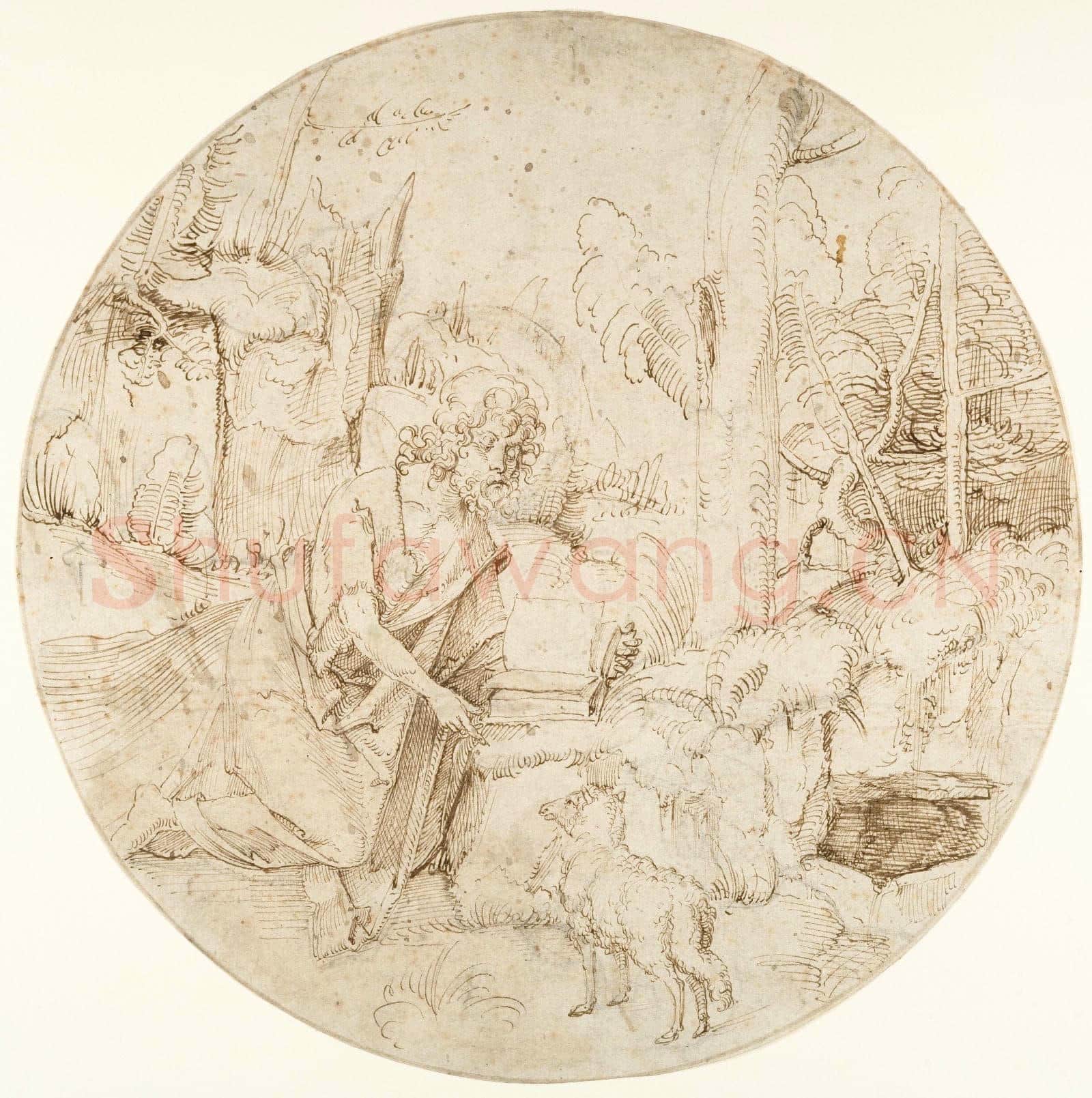Hans Süss von Kulmbach-Saint John the Baptist in the Wilderness.tif