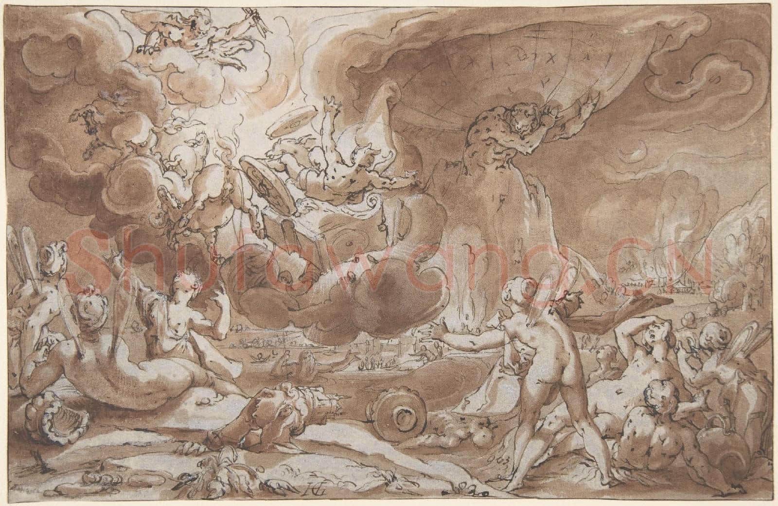 Hendrick Goltzius-The Fall of Phaeton.tif