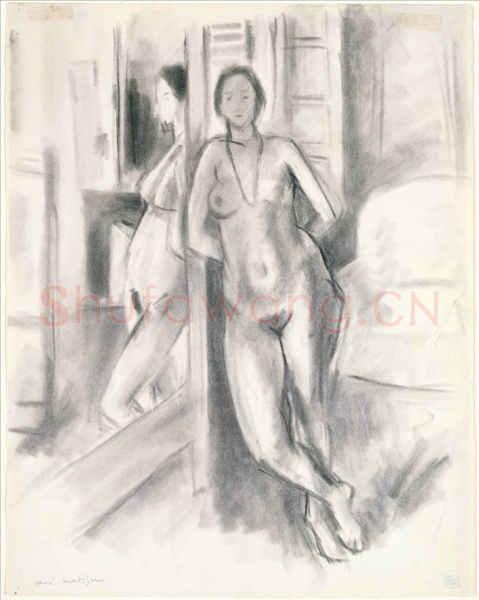 Henri Matisse-Reflection in the Mirror.tif
