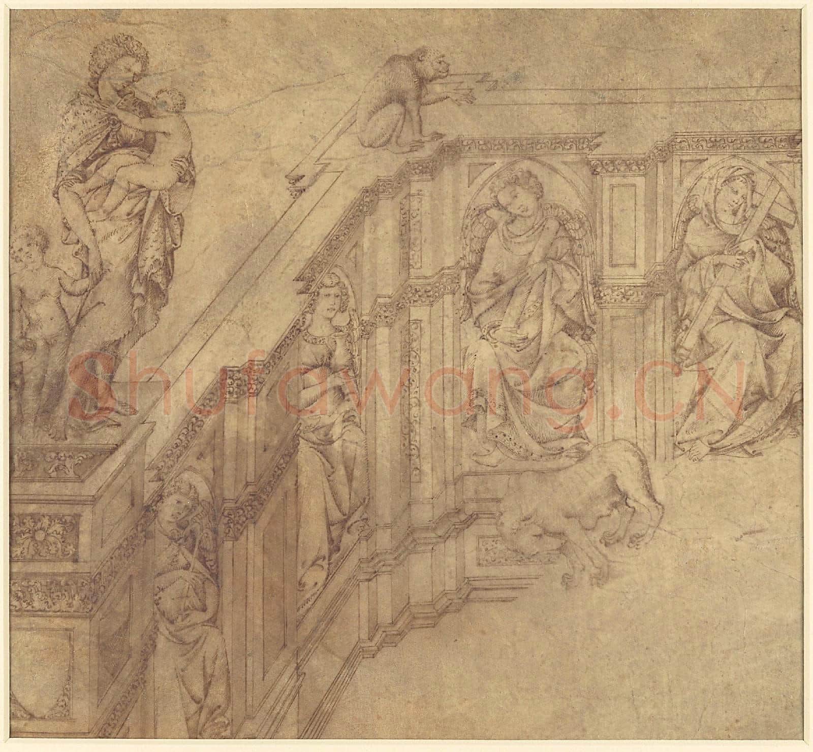 Jacopo della Quercia-Study for the Fonte Gaia of Siena.tif