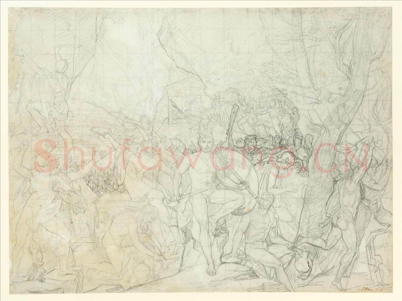 Jacques-Louis David-Leonidas at Thermopylae.tif