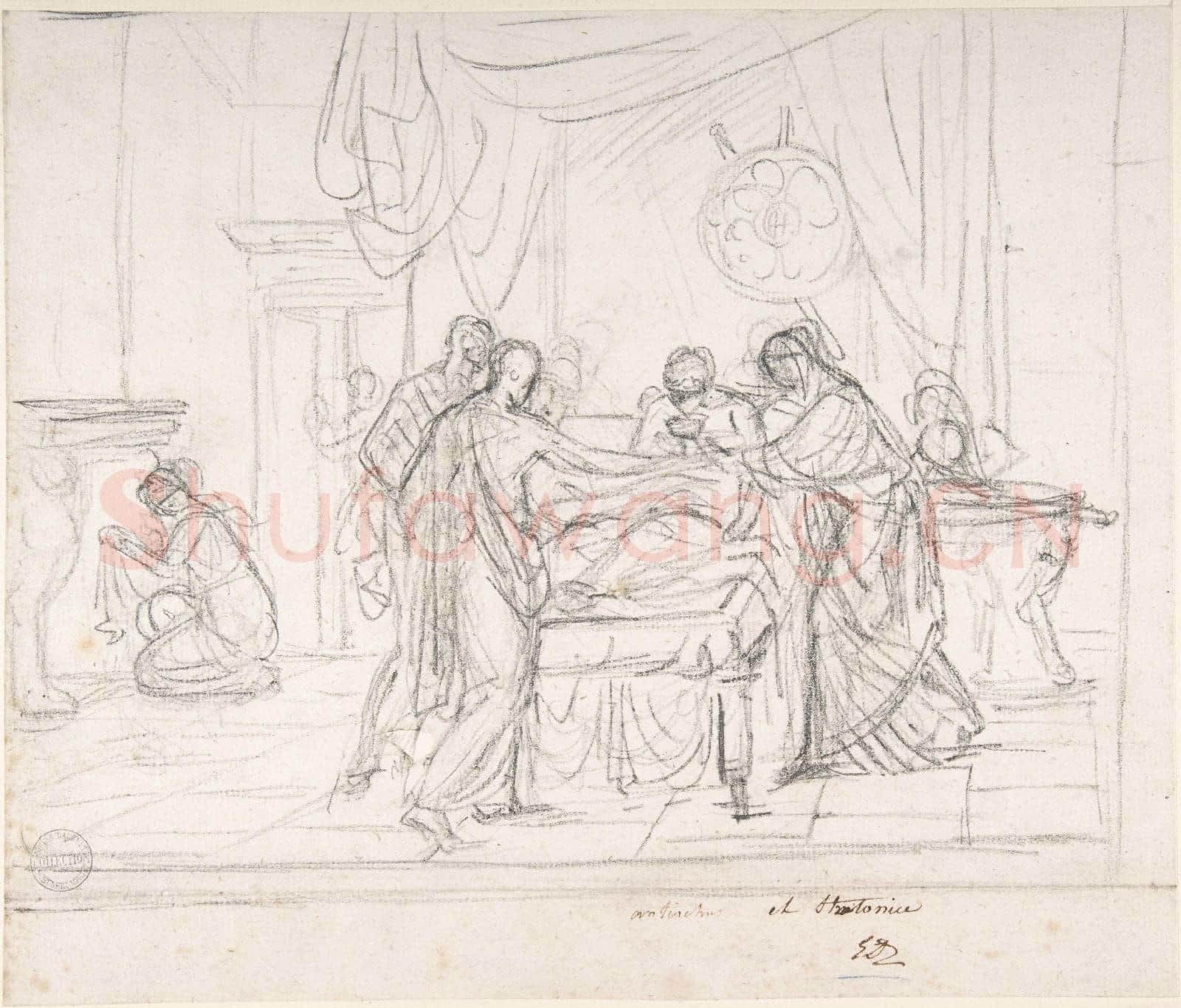 Jacques-Louis David-Scene from Ancient History Cup Offered to an Invalid.tif