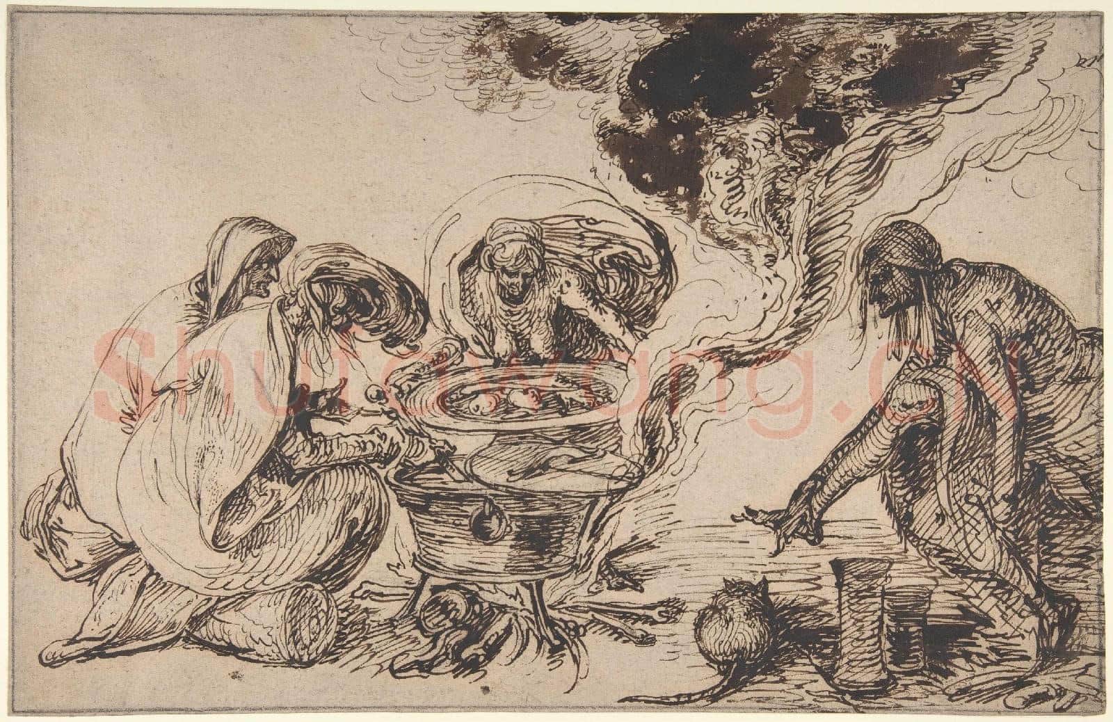 Jacques de Gheyn II-Witches' Sabbath.tif