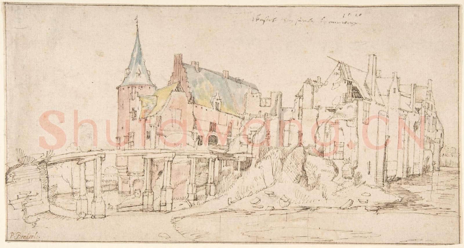 Jan Brueghel-The Ruins of Castle Merxem, near Antwerp.tif