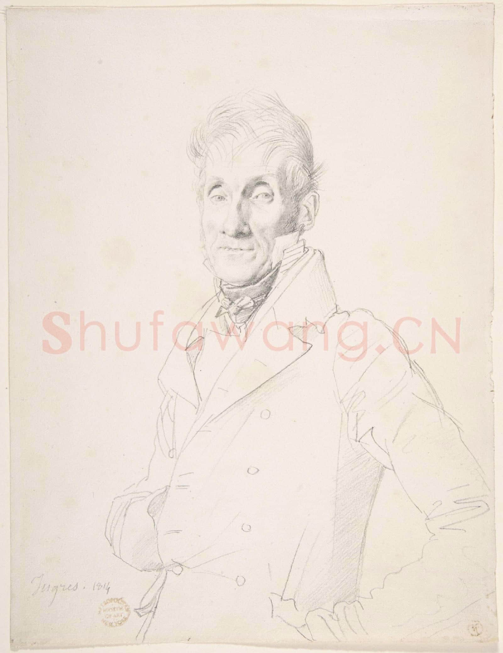 Jean-Auguste-Dominique Ingres-Portrait of a Man.tif