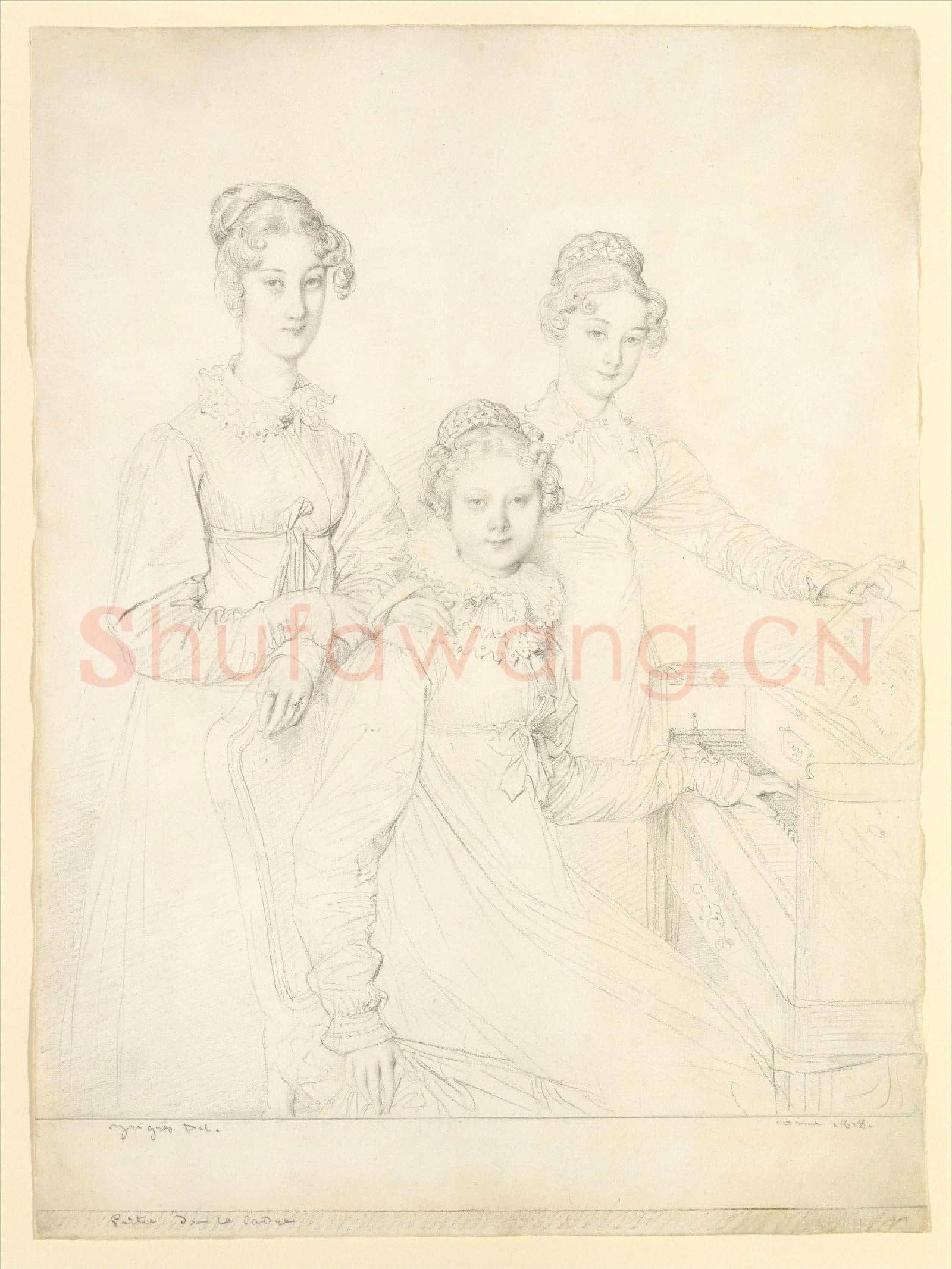 Jean-Auguste-Dominique Ingres-The Kaunitz Sisters.tif