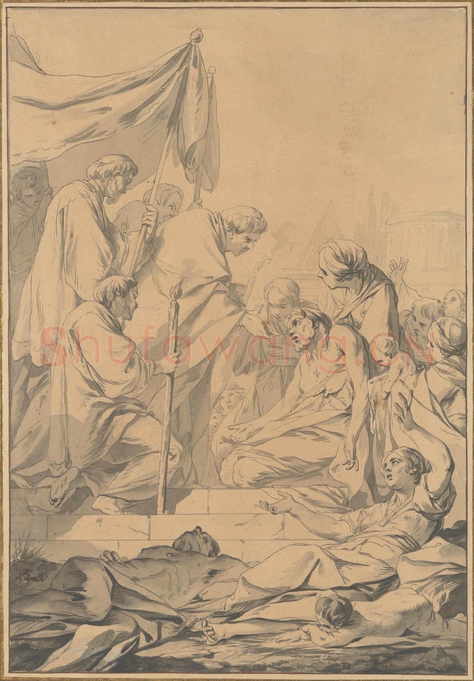 Jean-Baptiste Marie Pierre-St. Charles Borromeo Distributing Communion.tif