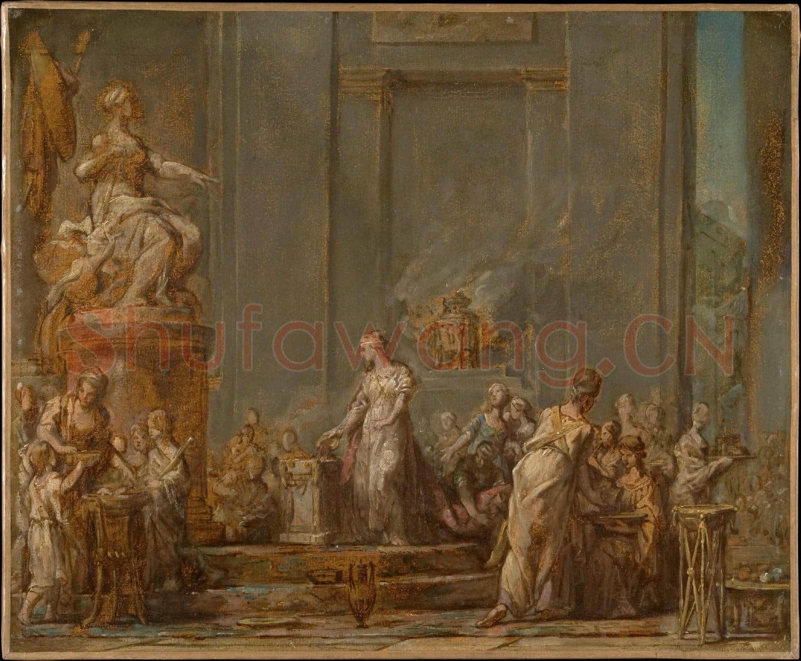 Jean Bernard Restout-Dido's Sacrifice to Juno.tif