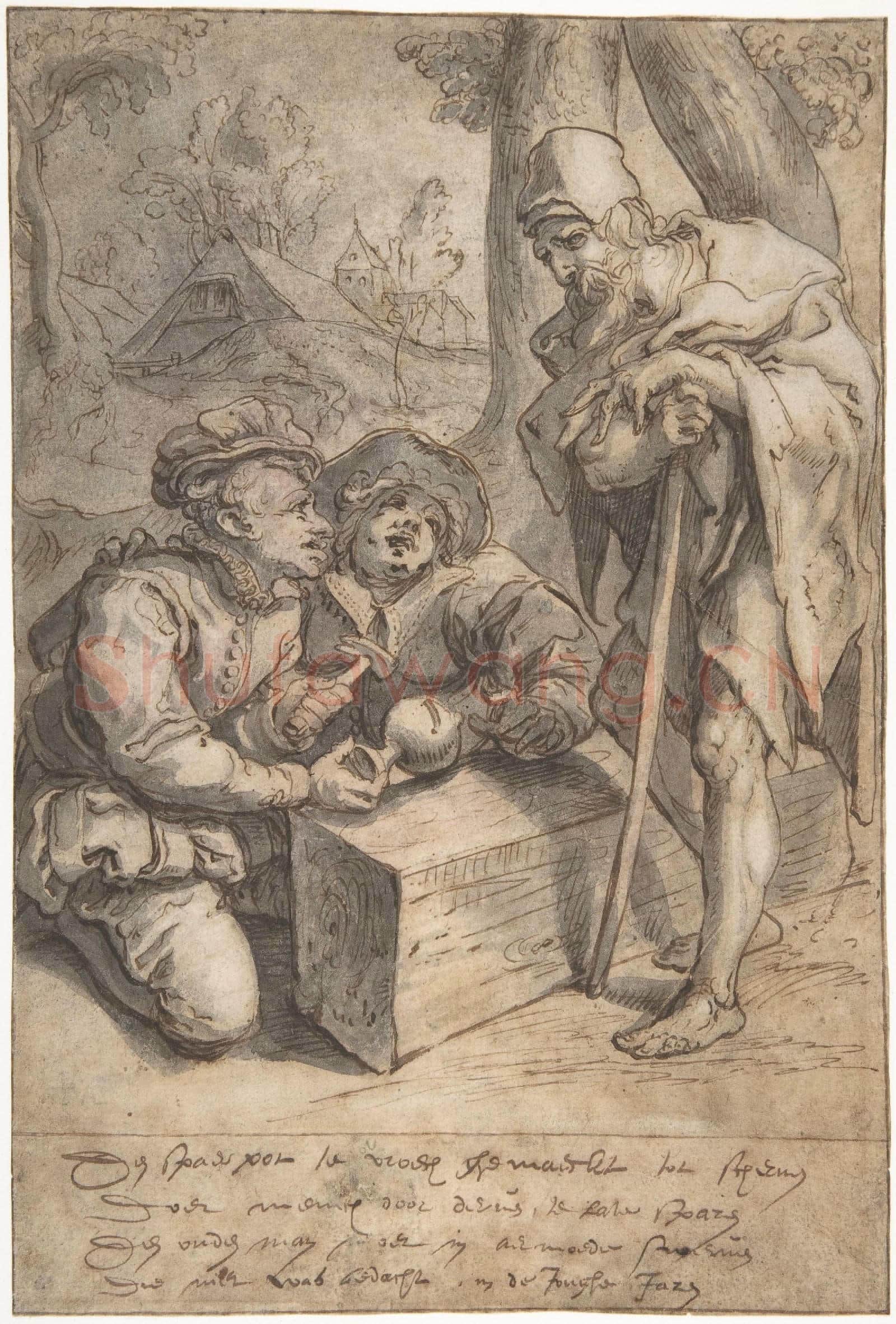 Karel van Mander-A Proverb Wealth and Poverty.tif