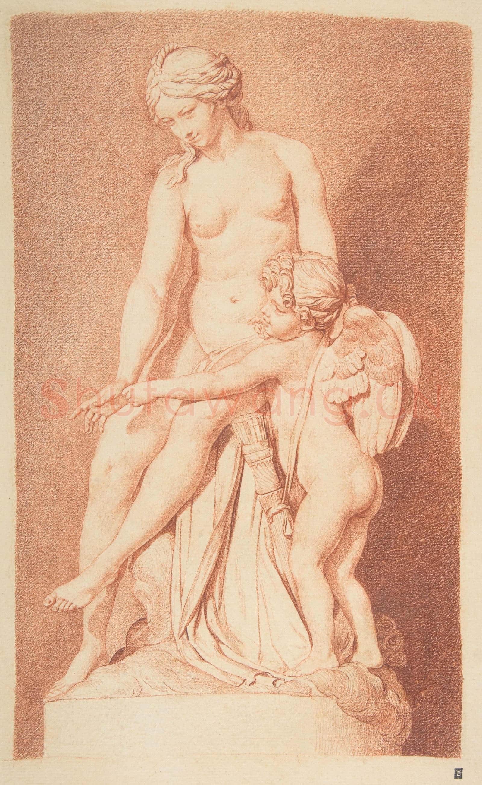 Louis Claude Vassé-Venus Teaching Cupid to Use His Bow.tif