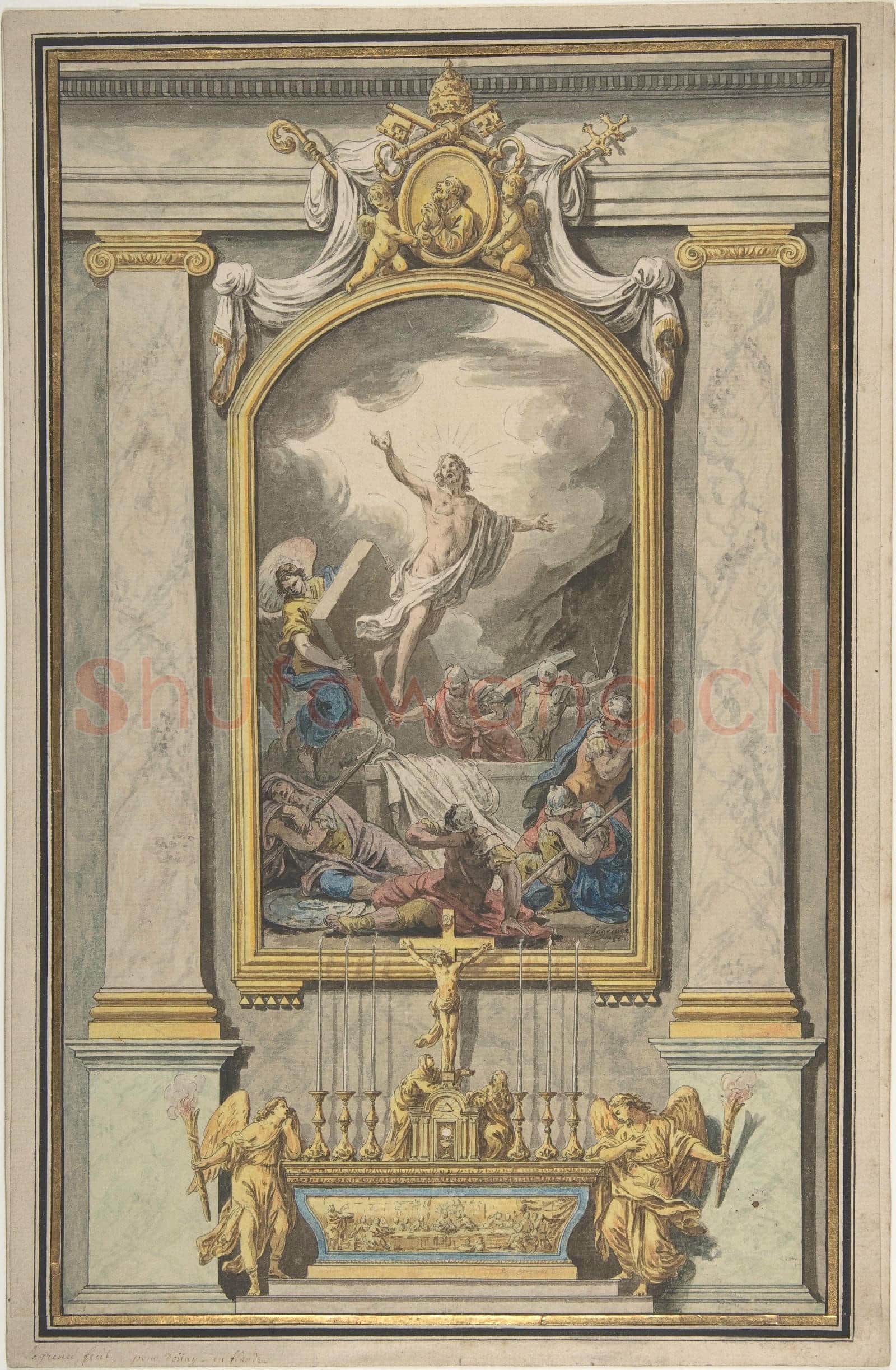Louis Lagrenée-The Resurrection.tif