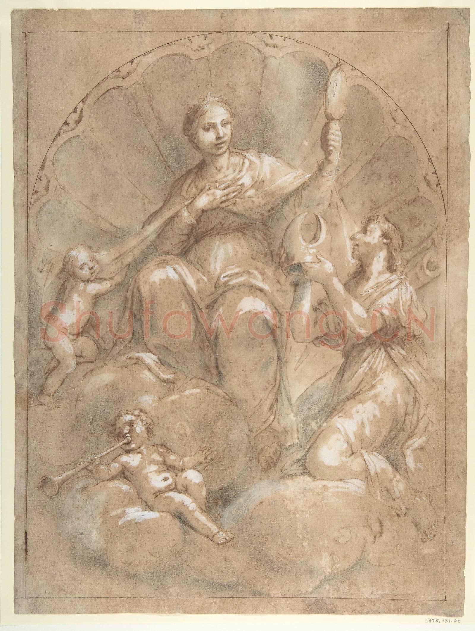 Marcantonio Franceschini-Allegorical Figure of Faith.tif