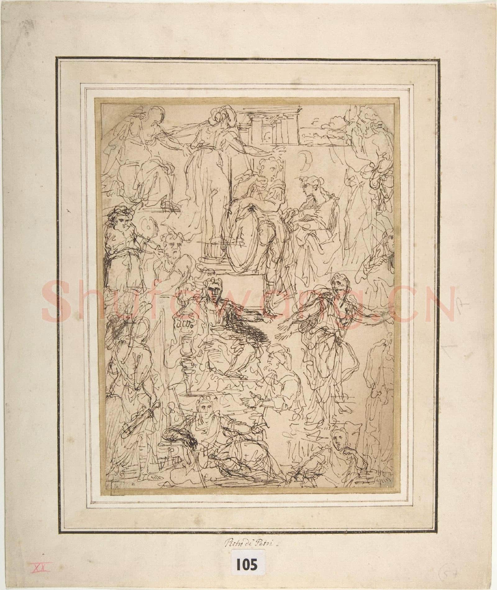 Michel Corneille the Younger-Figure Studies.tif