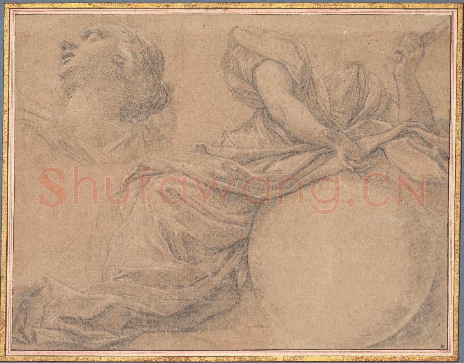 Michel Dorigny-Study for the Muse Urania.tif