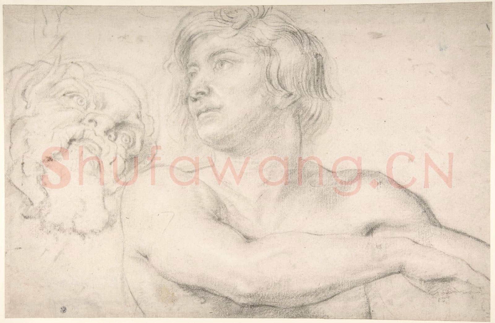 Nikolaus Hogenberg-Christ at the Foot of the Cross, Mourned.tif