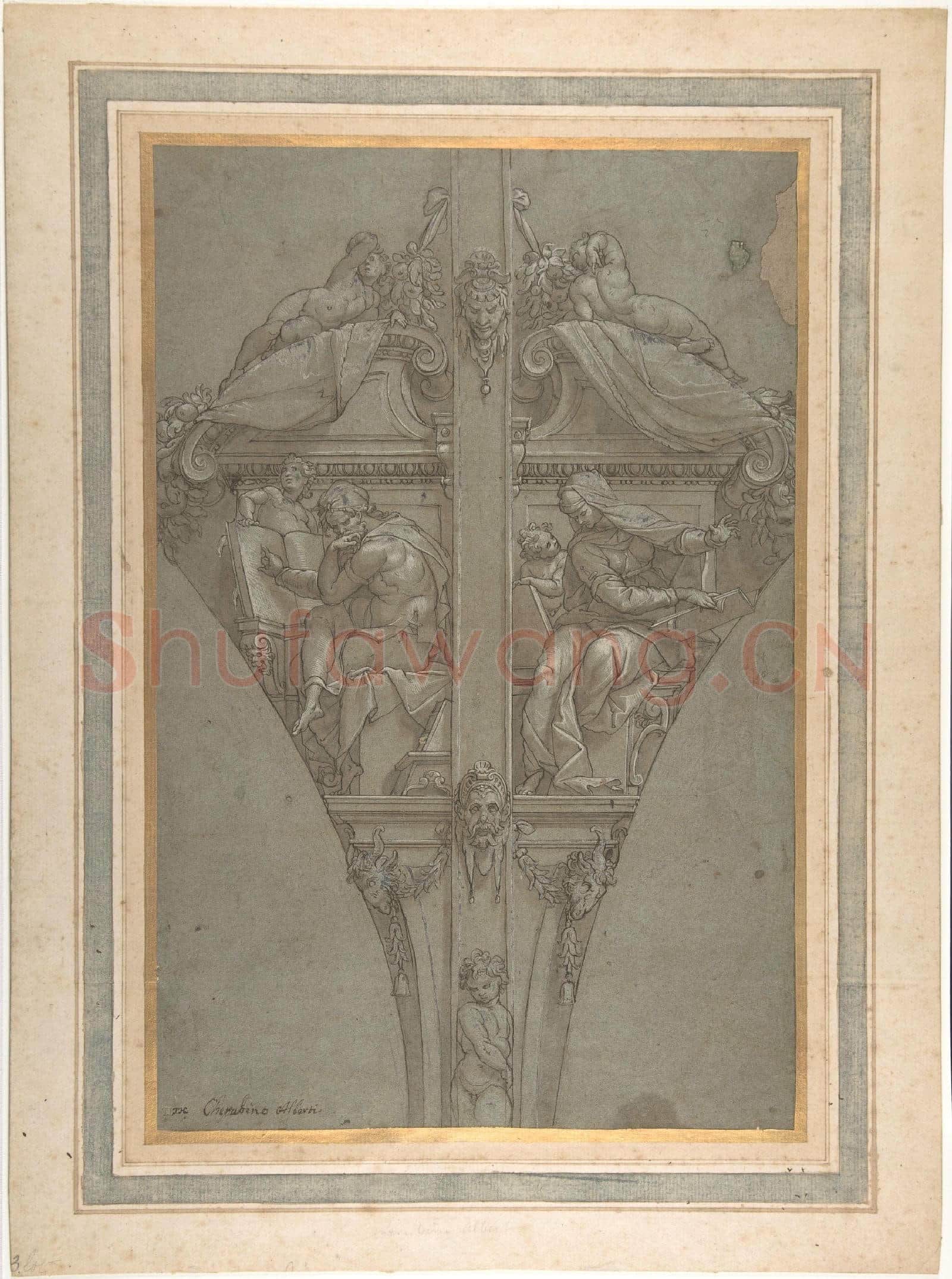 Orazio Samacchini-Study for the Decoration of a Vault.tif