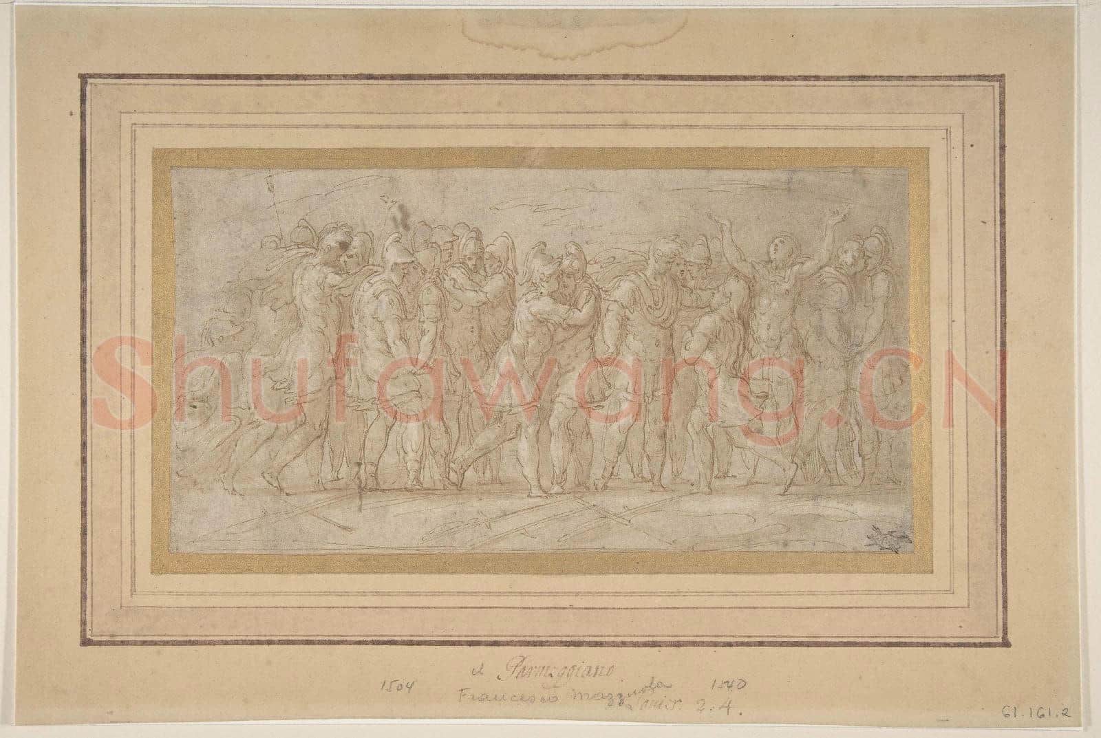 Parmigianino-Roman or Greek Warriors Celebrating.tif
