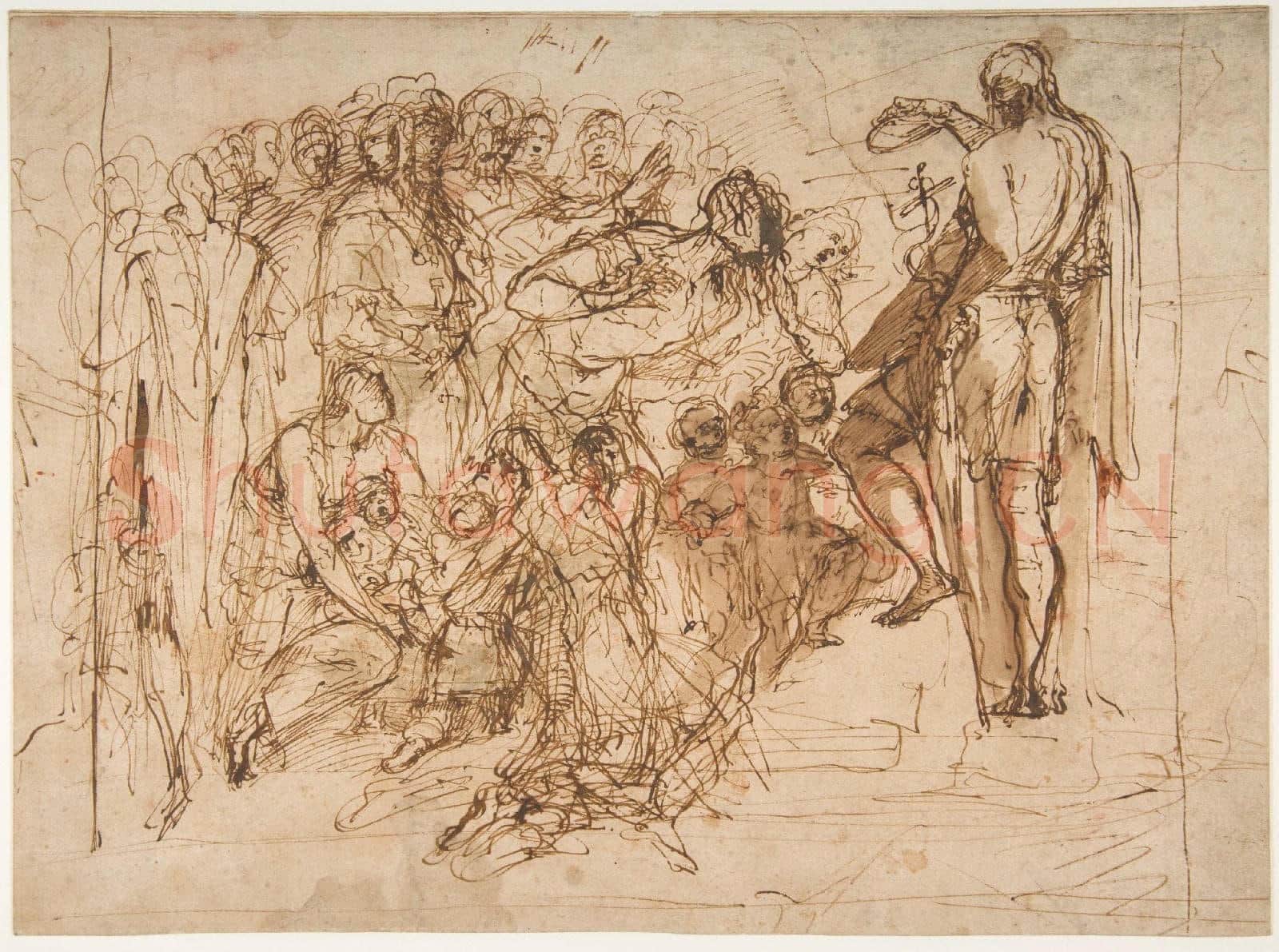 Pellegrino Tibaldi-Saint John the Baptist Baptizing the Multitude.tif