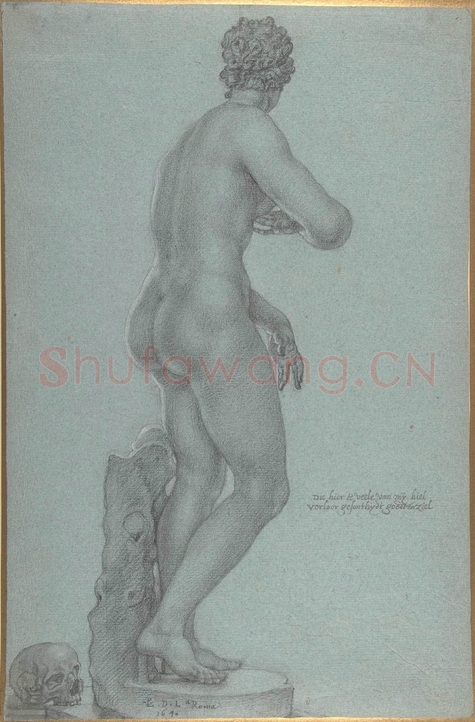 Peter van Lint, Flemish-Venus de' Medici; view from the back.tif