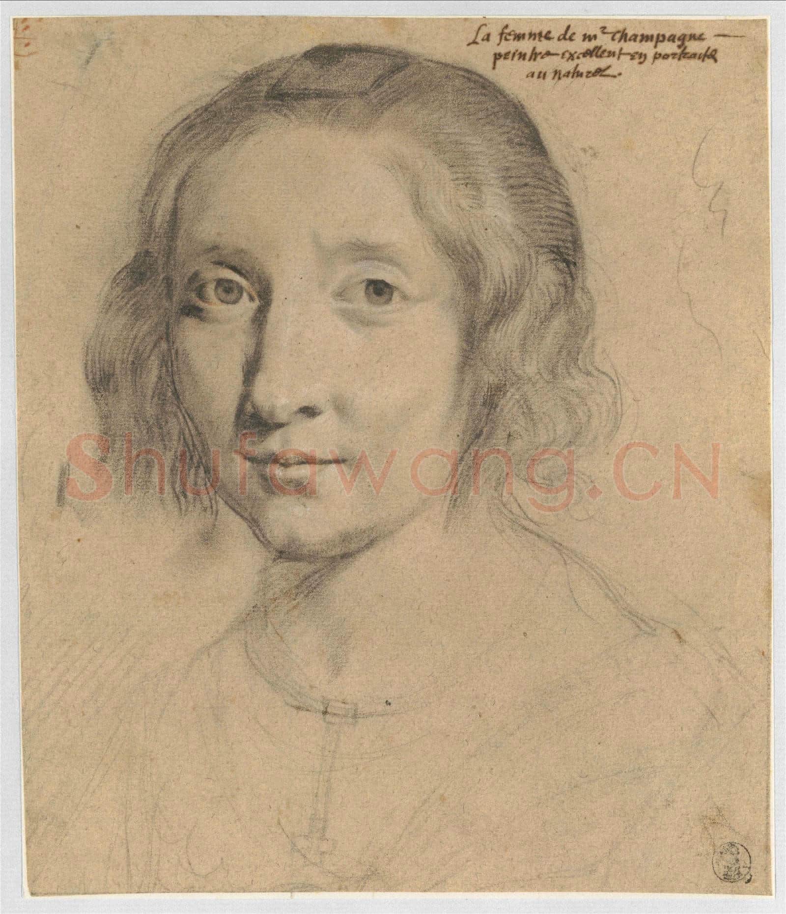Philippe de Champaigne-Portrait of Charlotte Duchesne.tif