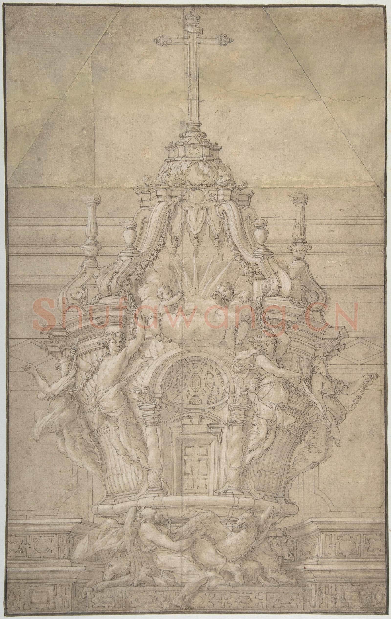 Pierre Puget-Design for a Tabernacle.tif