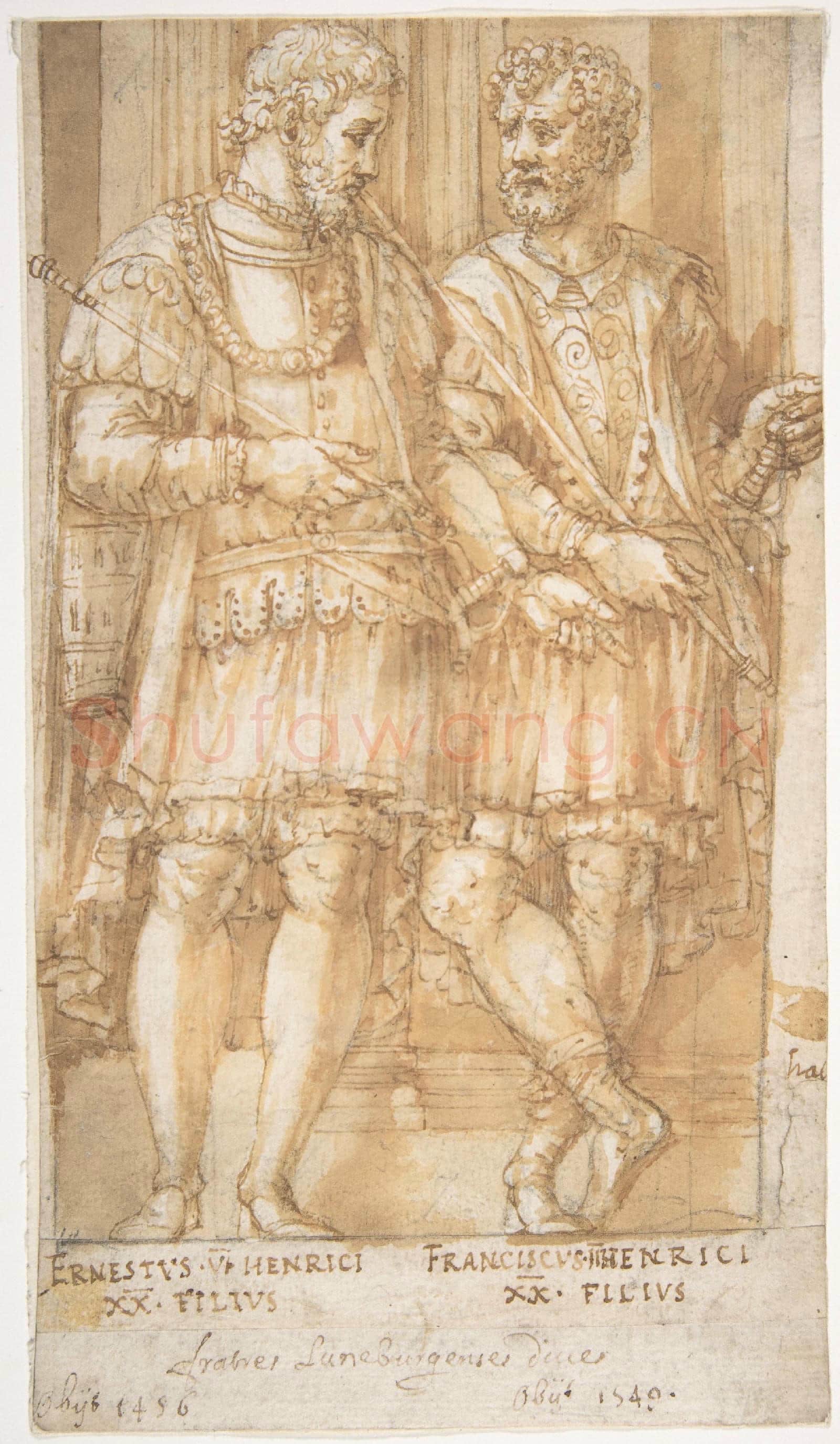 Pirro Ligorio-Two Princes of the House of Este.tif