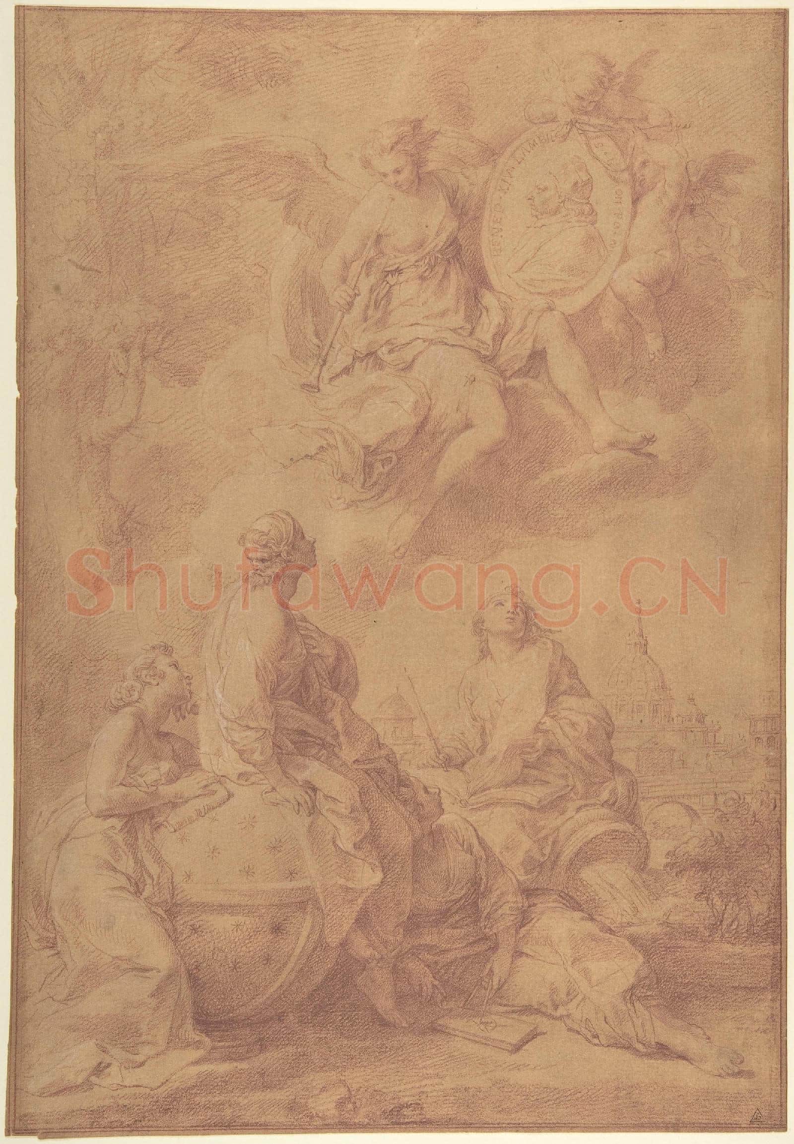 Pompeo Batoni-Allegory in Honor of Pope Benedict XIV.tif