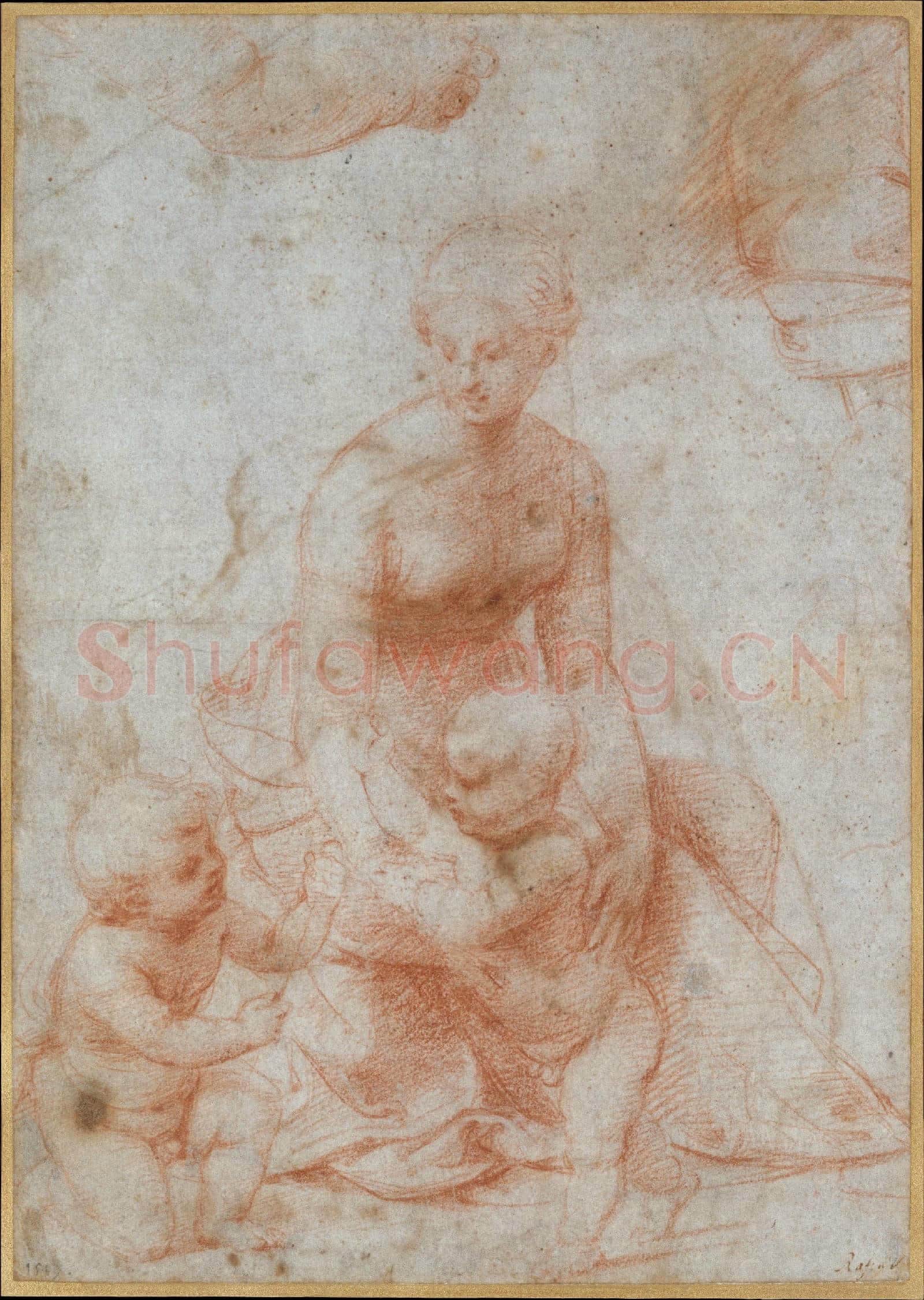 Raphael-Madonna and Child with the Infant Saint John the Baptist.tif
