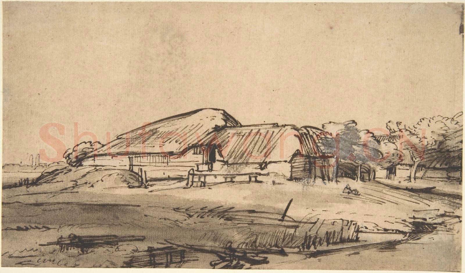 Rembrandt-Group of Farm Buildings.tif