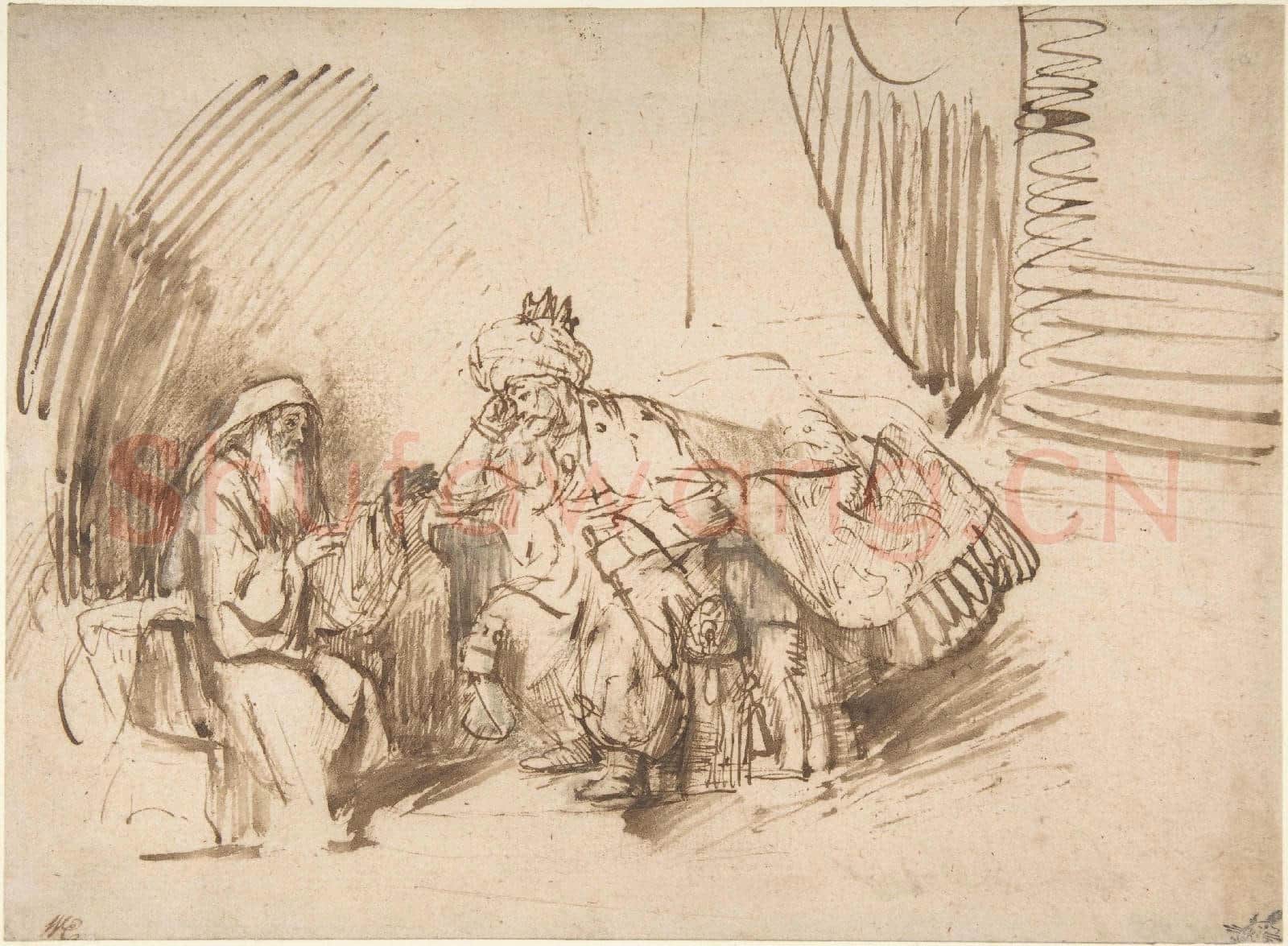 Rembrandt-Nathan Admonishing David.tif