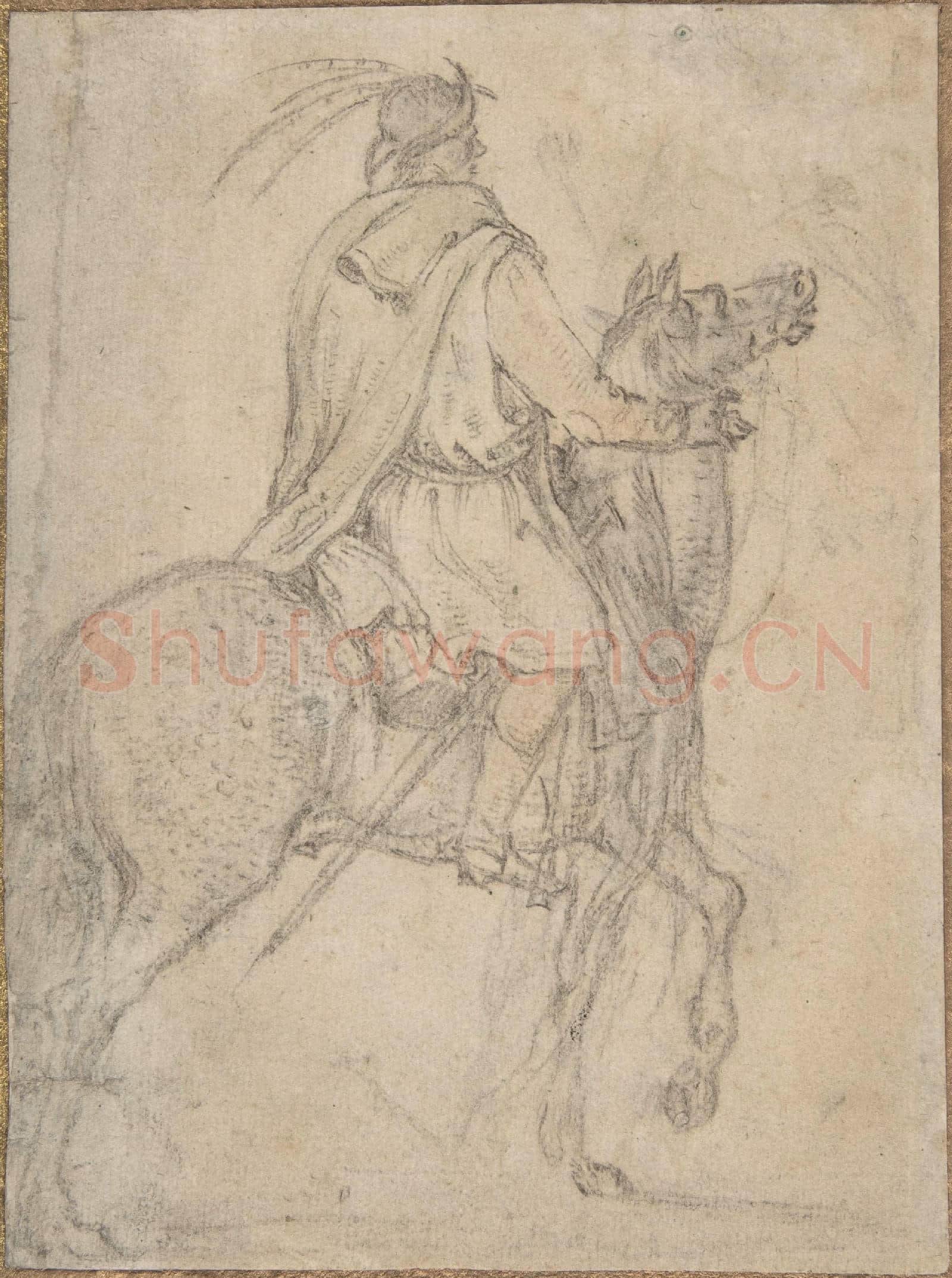 Roelandt Savery-A Hungarian Horseman.tif