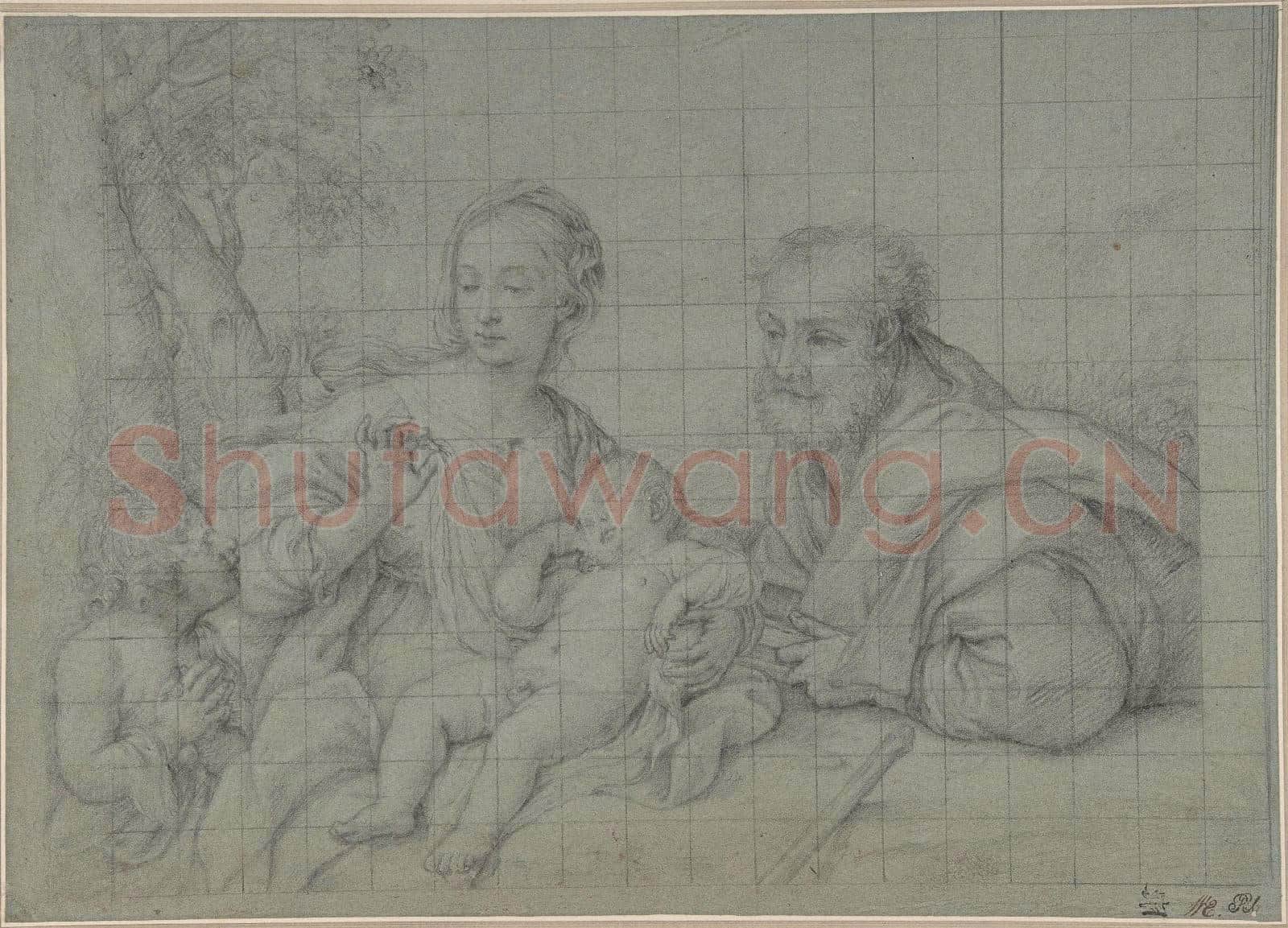 Sassoferrato-The Holy Family with the Infant Saint John the Baptist.tif