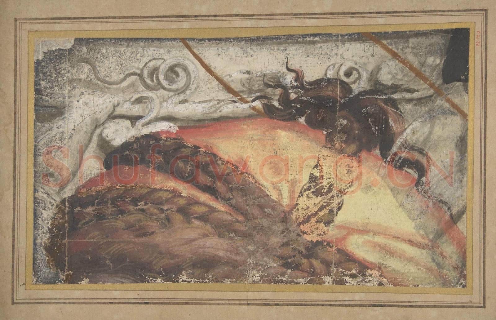 School of Raphael-Tapestry Cartoon Fragment.tif