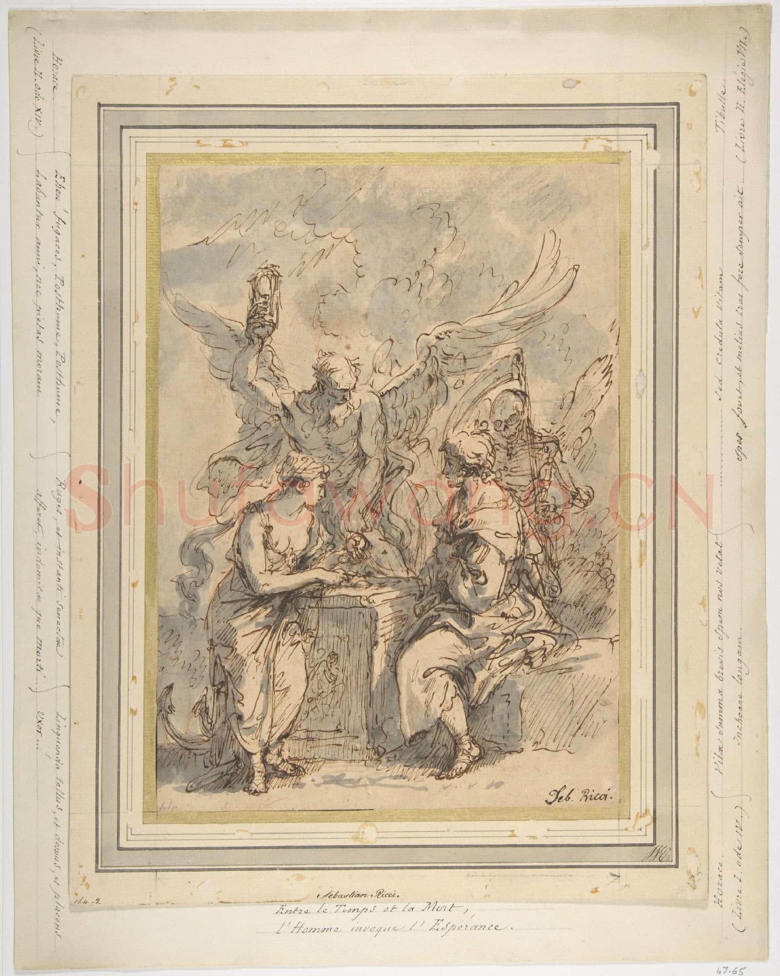 Sebastiano Ricci-Allegory with Figures of Hope, Time, and Death.tif